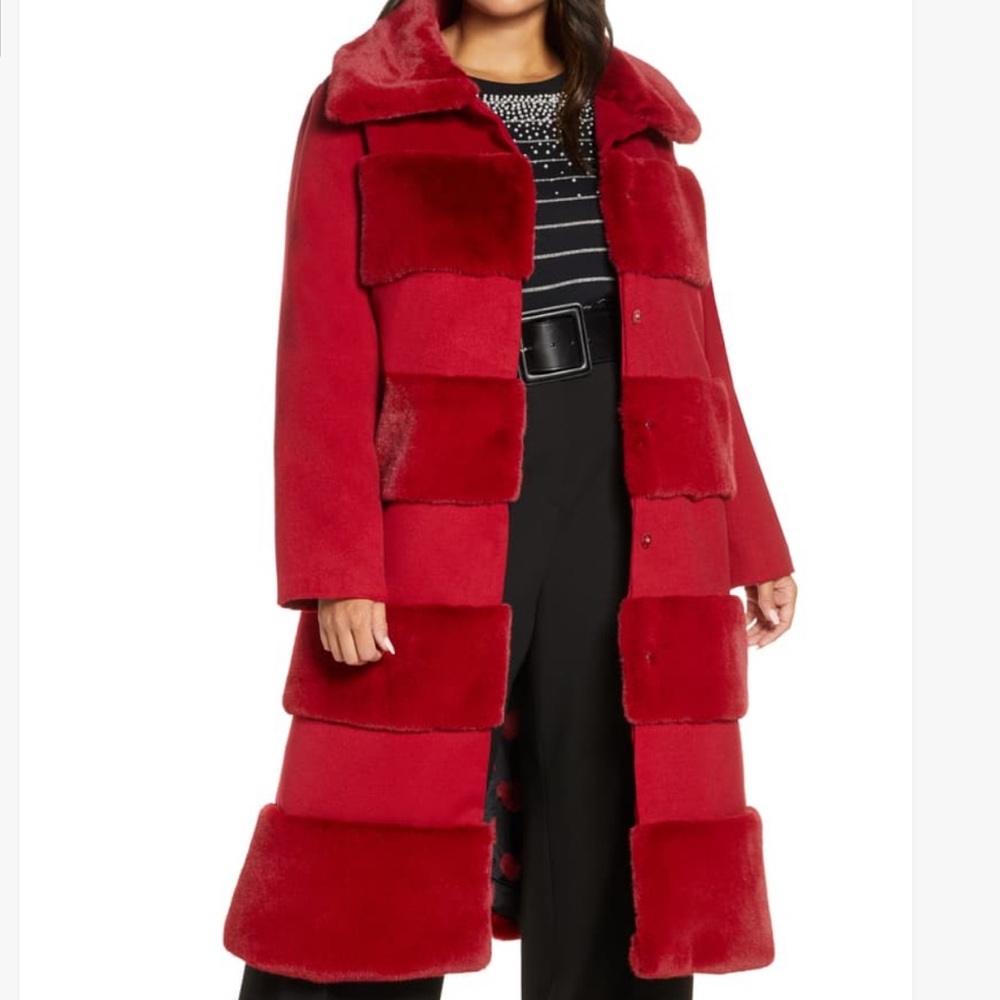 Halogen Atlantic Pacific Faux Fur Stripe - 3x